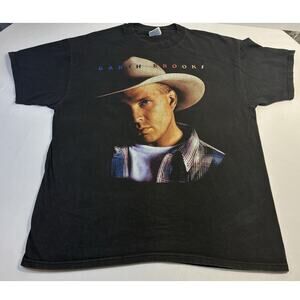 Vintage Garth Brooks Concert Tour T-Shirt XL 90s Country Music Beefy-T USA